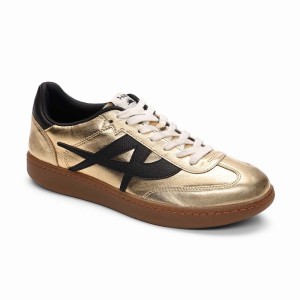 Gold Ash Sunset Vintage Metallic Women Sneakers | 254885-486